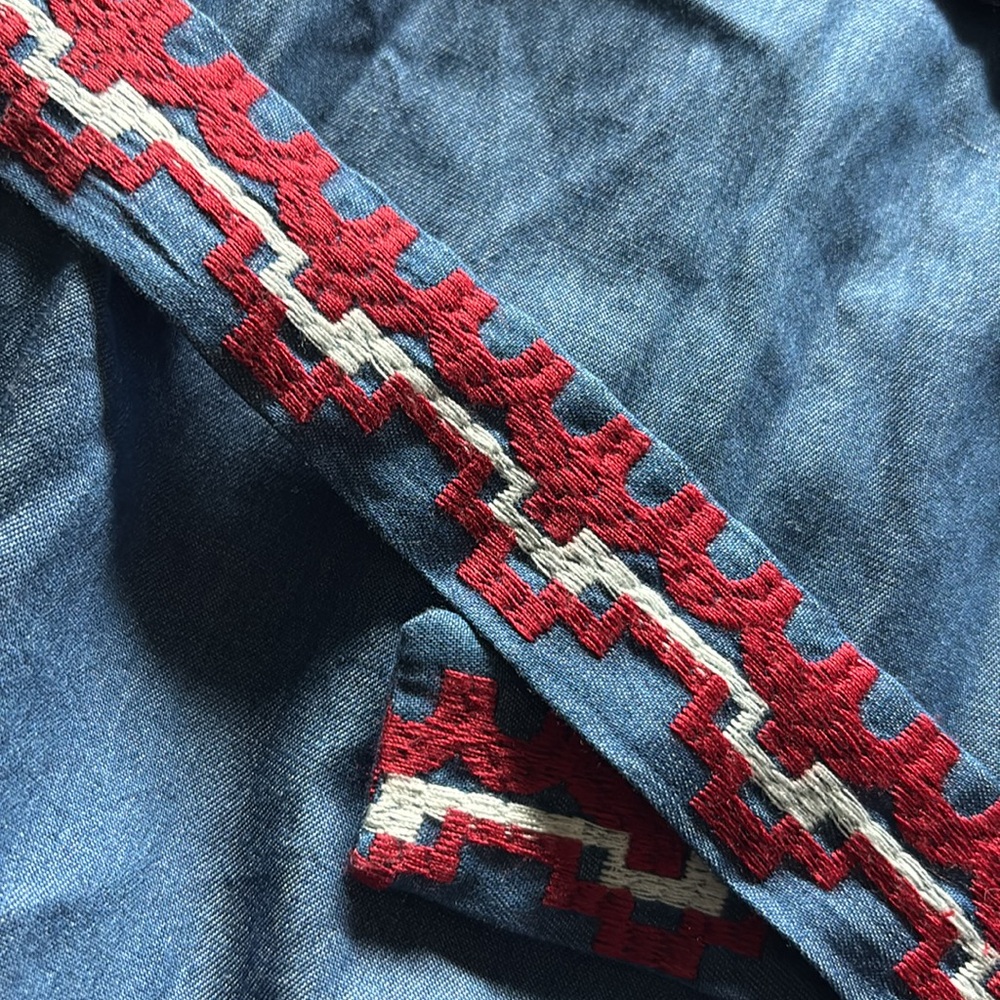 L’Atiste embroidered chambray maxi dress - Picture 12 of 12